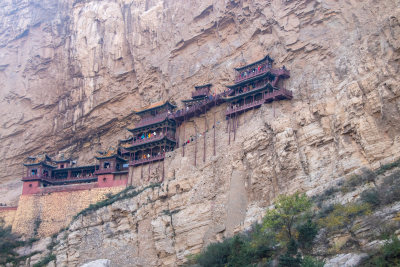 山西大同悬空寺