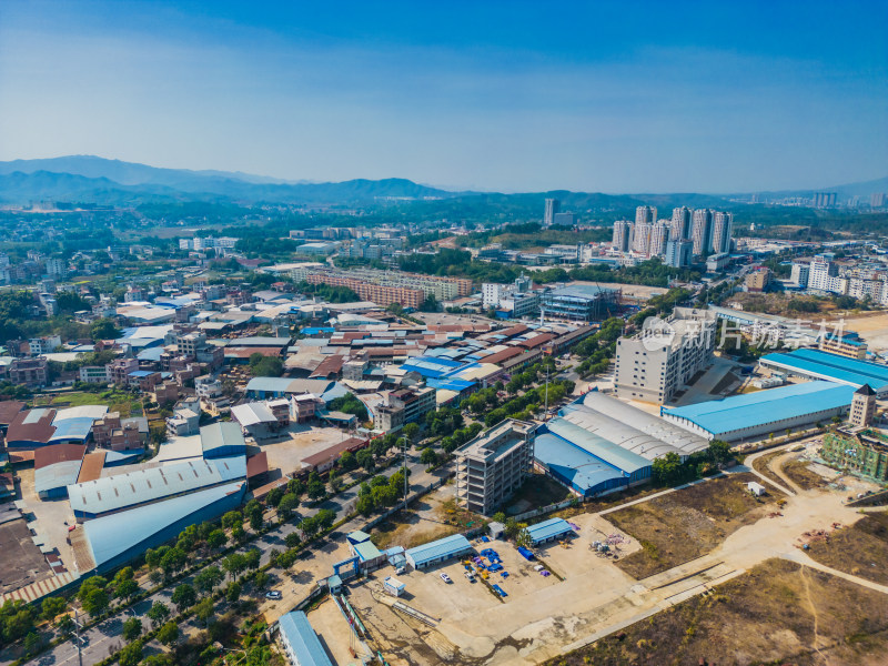 广西贺州城市建筑风光