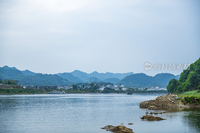 安徽新安江十里画廊风景