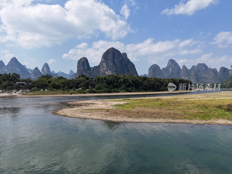 广西桂林阳塑兴坪古镇二十元打卡地