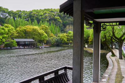 浙江绍兴东湖风景区