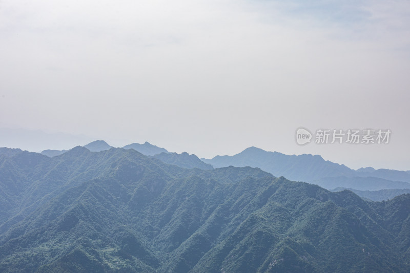 西安秦岭终南山南五台自然风光景点景观