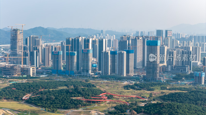 深圳光明区城市风光