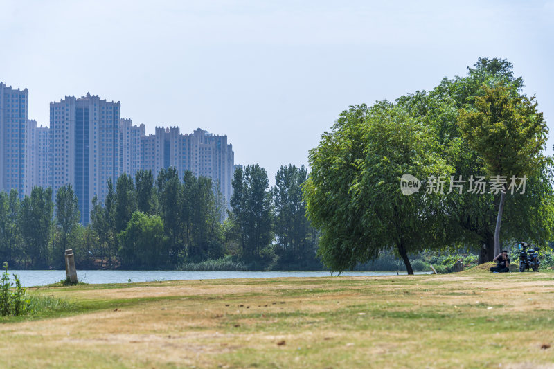 武汉江夏区悦湖公园风景