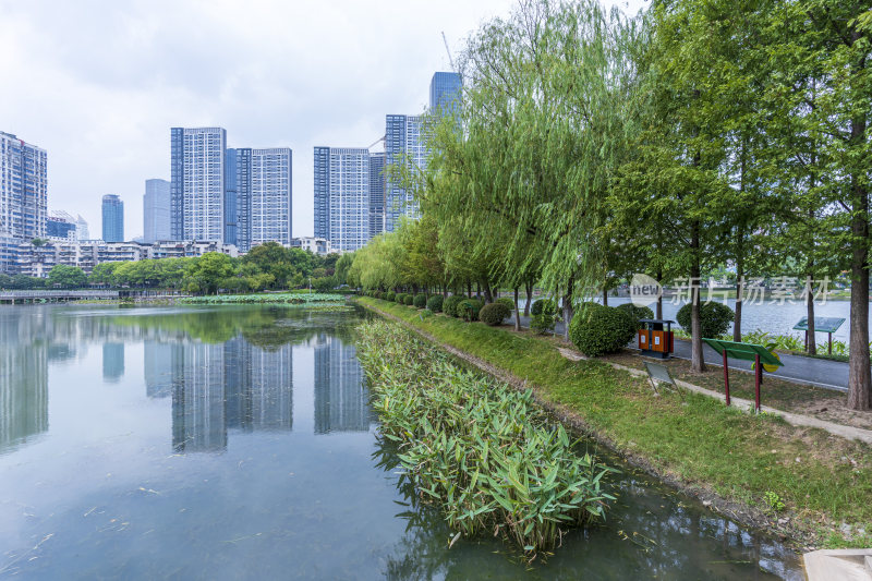 武汉江岸区宝岛公园风景