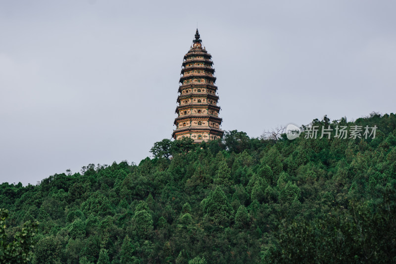 临汾广胜寺飞虹塔