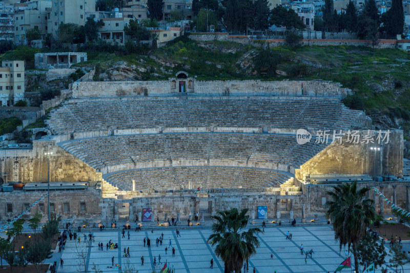 约旦的古罗马剧场遗址