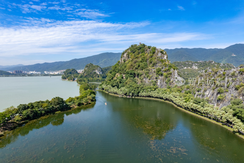 广东肇庆七星山景区航拍摄影图