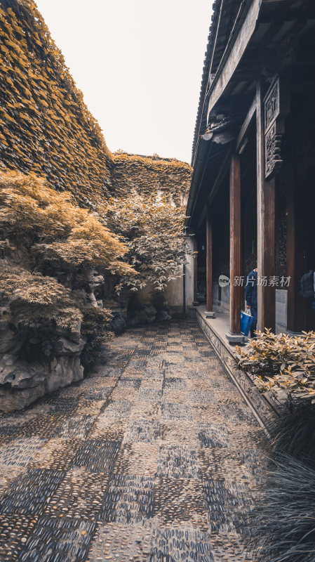 杭州清代古宅胡雪岩故居风景