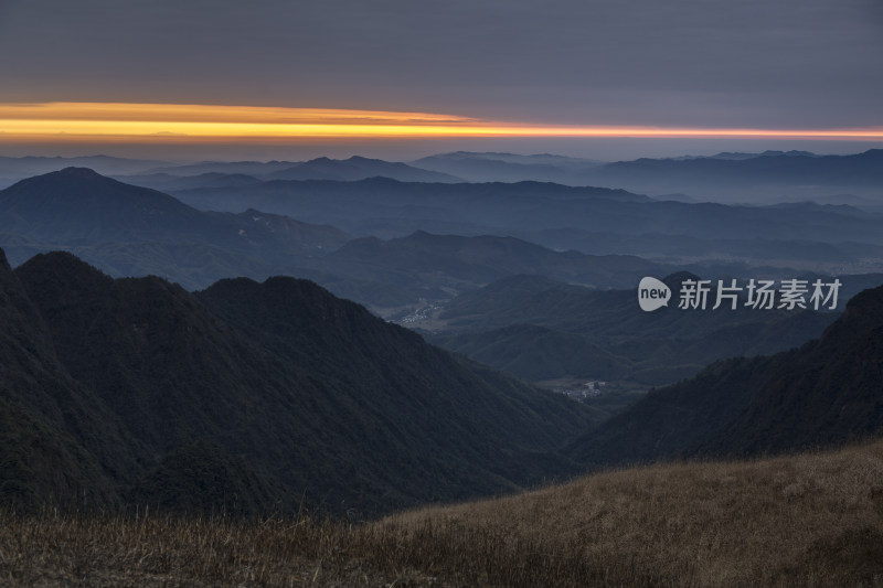 江西武功山日出