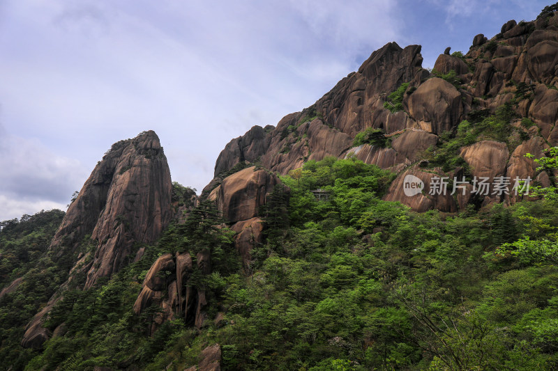 黄山登高自然风光