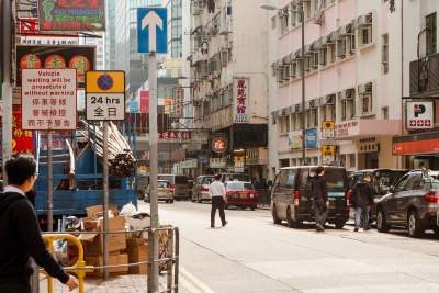 香港城市街道历史人文