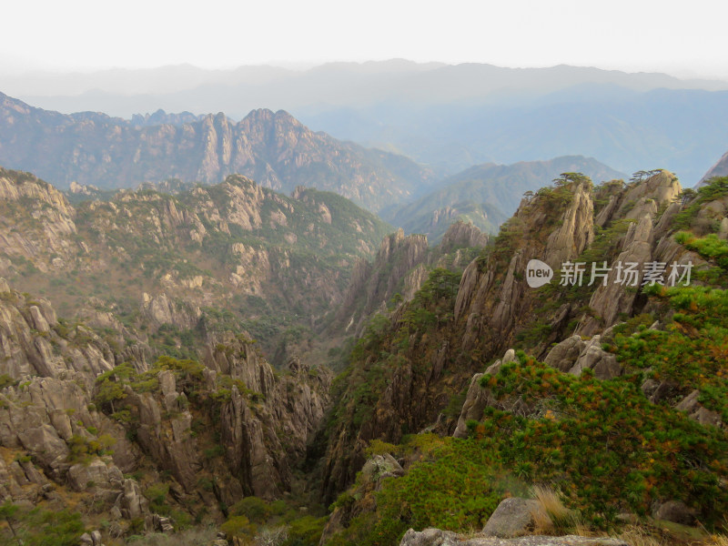 中国安徽黄山旅游风光