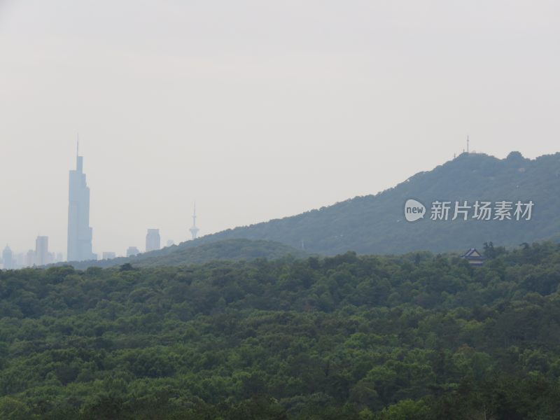 南京紫金山灵谷寺风景区