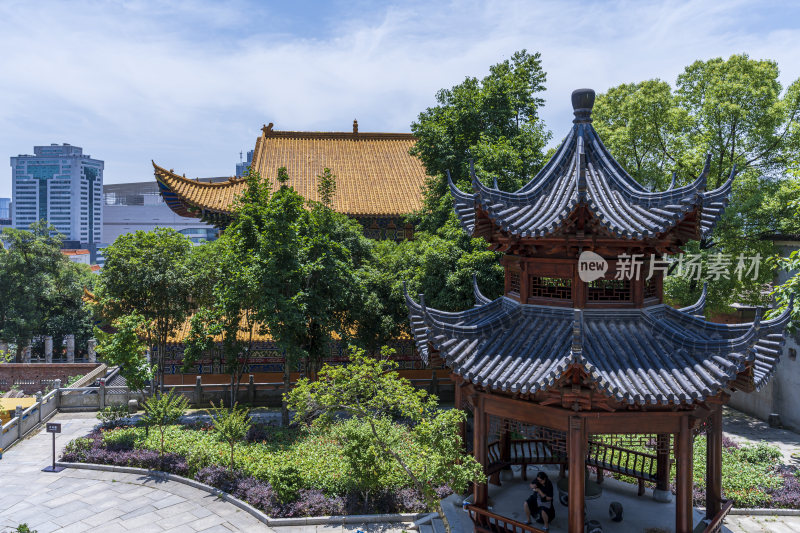 武汉洪山区宝通禅寺风景