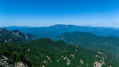 洛阳栾川白河源大好河山自然风光