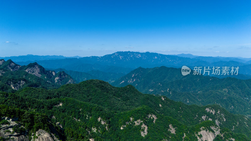 洛阳栾川白河源大好河山自然风光