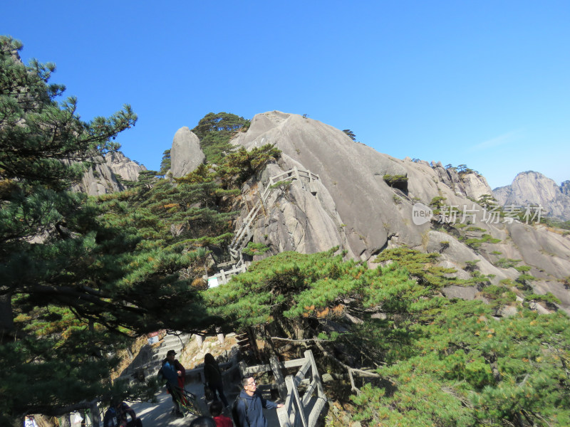 中国安徽黄山旅游风光