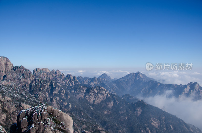 冬季黄山风光