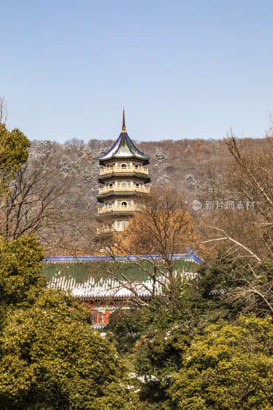 南京钟山风景区灵谷景区灵谷塔