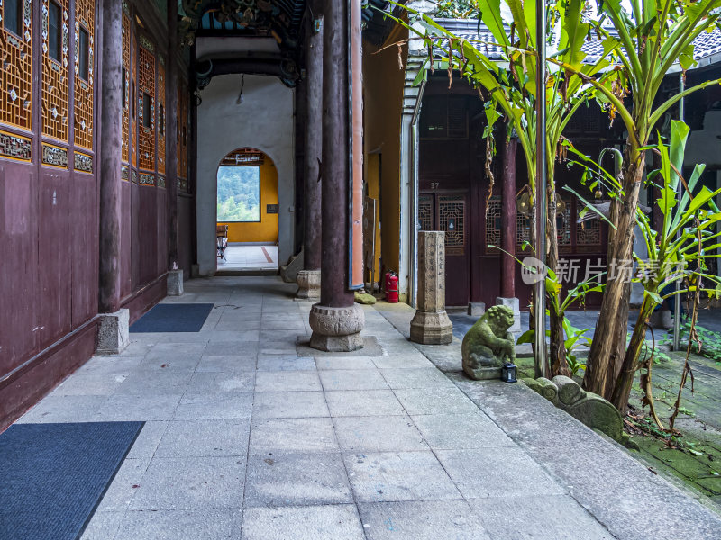 安徽池州九华山甘露寺