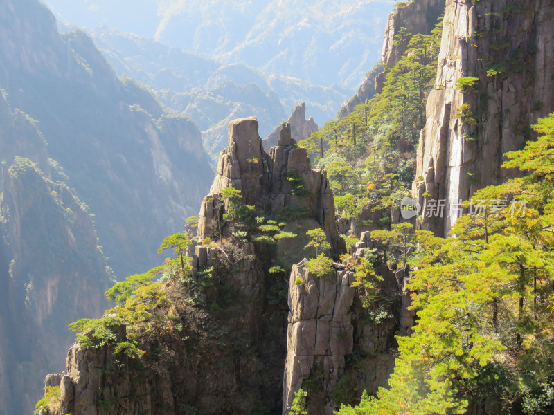 中国安徽黄山旅游风光