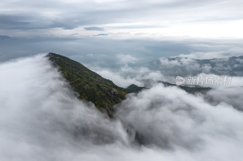 浙江温州高山云海风光