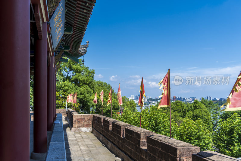 武汉汉阳晴川阁古建筑风景