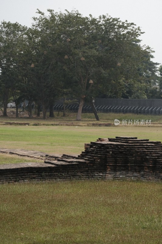 泰国大城府佛教寺庙遗迹