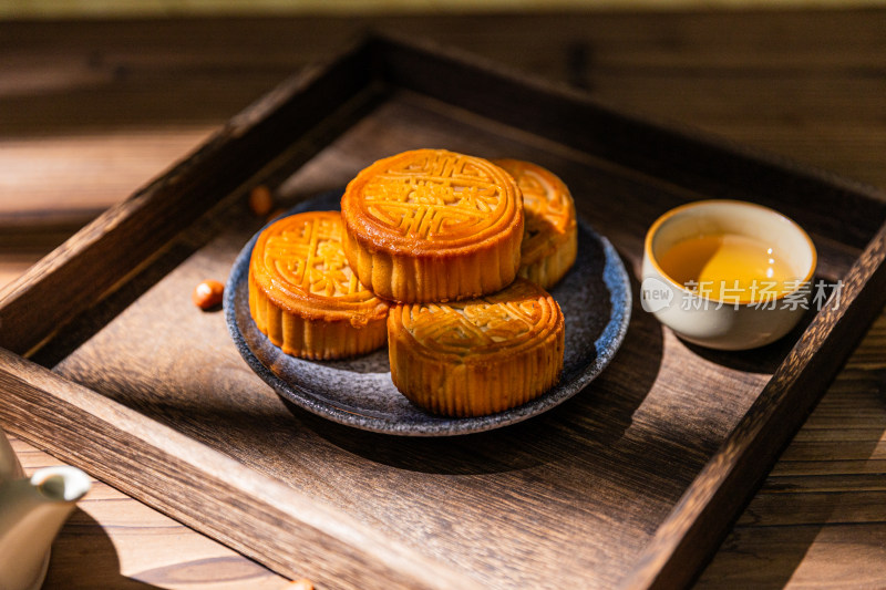 中国中秋节美食月饼