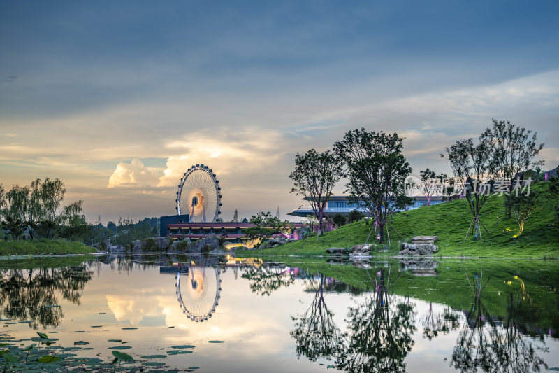 成都世博园风景