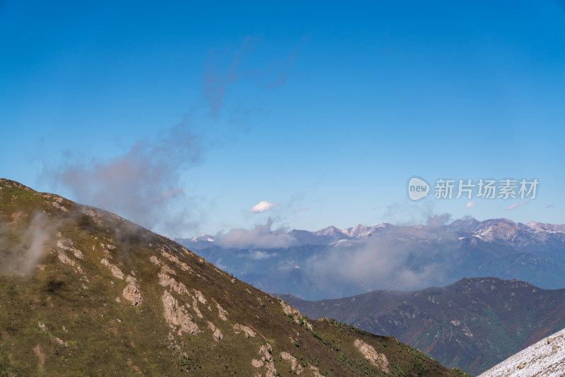 青海祁连风景区的秋色