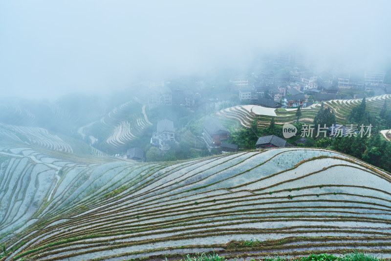 桂林龙脊梯田