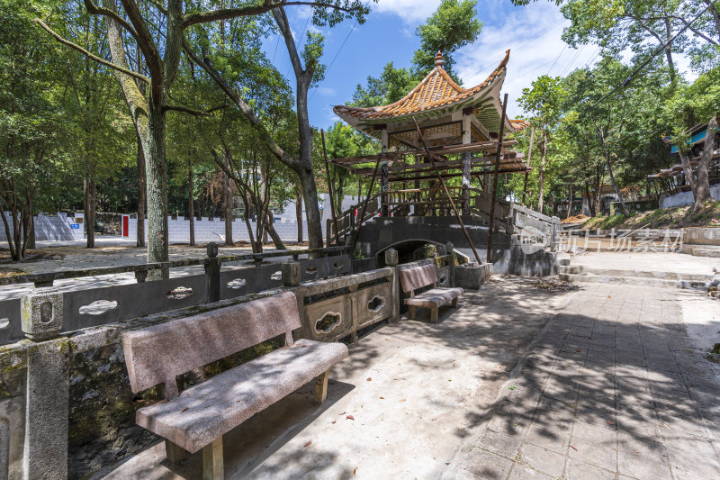 武汉江夏区白云洞景区风景