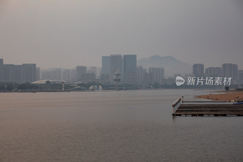 山东日照万平口海滨海岸景观