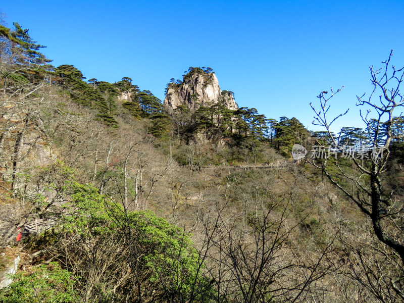 中国安徽黄山旅游风光