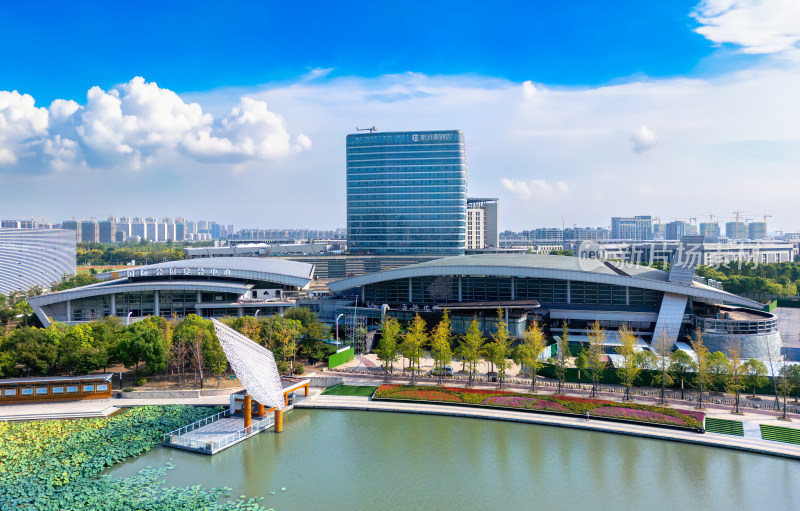 扬州国际展览中心城市环境