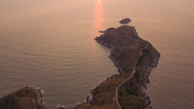 航拍海岛风光