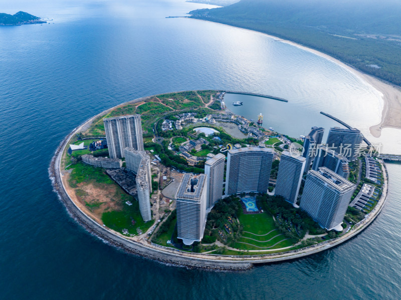 海南万宁融创日月湾航拍