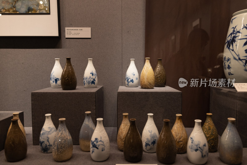 中国工艺美术馆景德镇瓷器展 花瓶