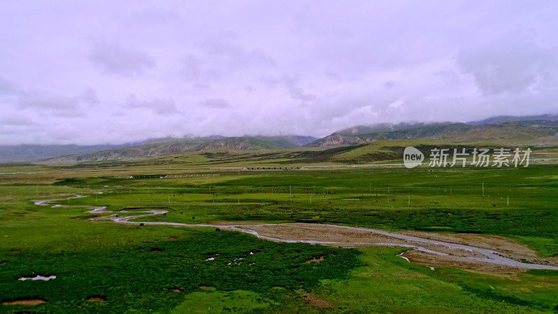 西藏念青唐古拉山风景