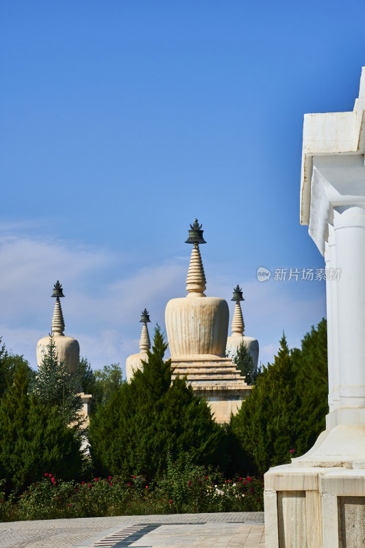 甘肃武威白塔寺佛塔