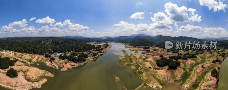 福建泰宁大金湖全景图