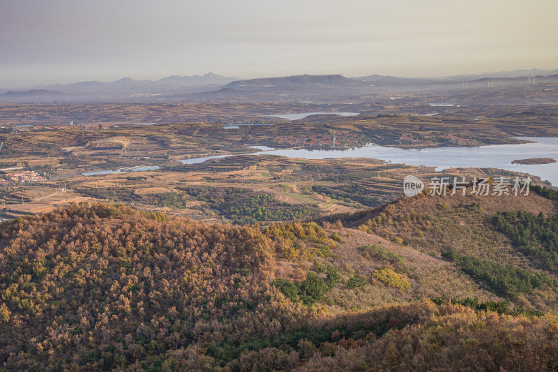 秋天山川自然风光