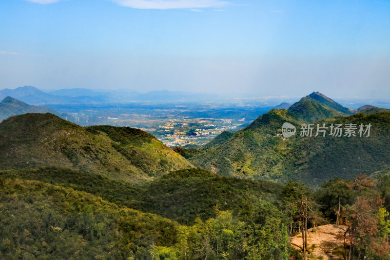 湖北黄石仙岛湖生态旅游景区，天空之城景区