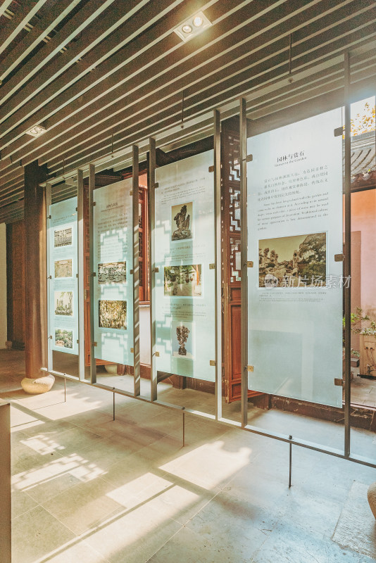 苏州园林博物馆室内中式园林文化展示区