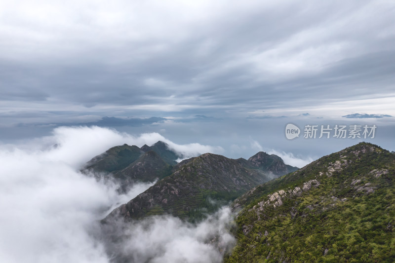 浙江温州高山云海风光