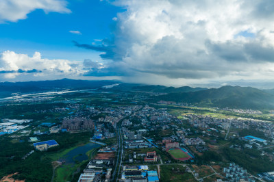 珠海乡村振兴自然风光航拍