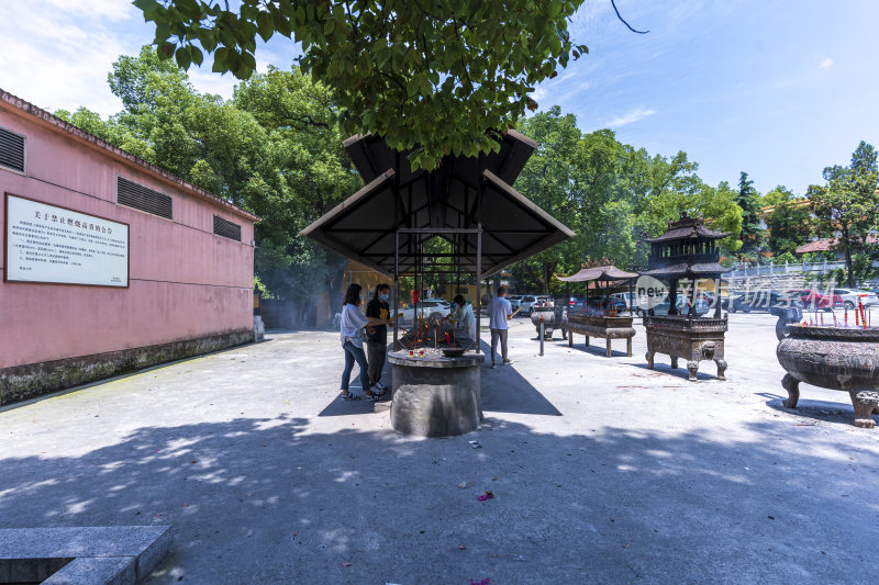 武汉洪山区宝通禅寺风景