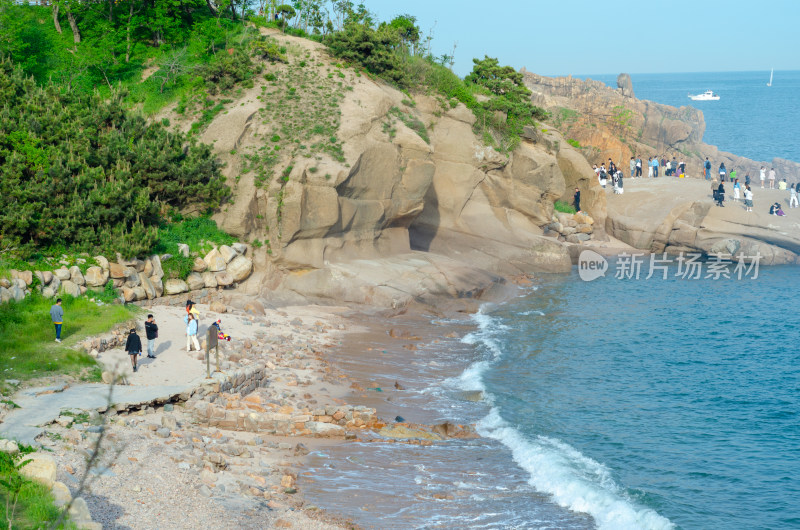 青岛燕儿岛风光